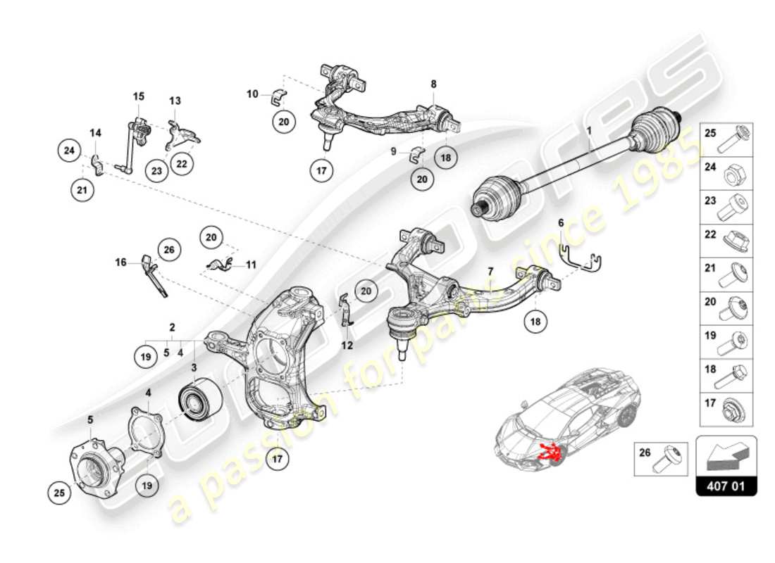 part diagram containing part number n10741402