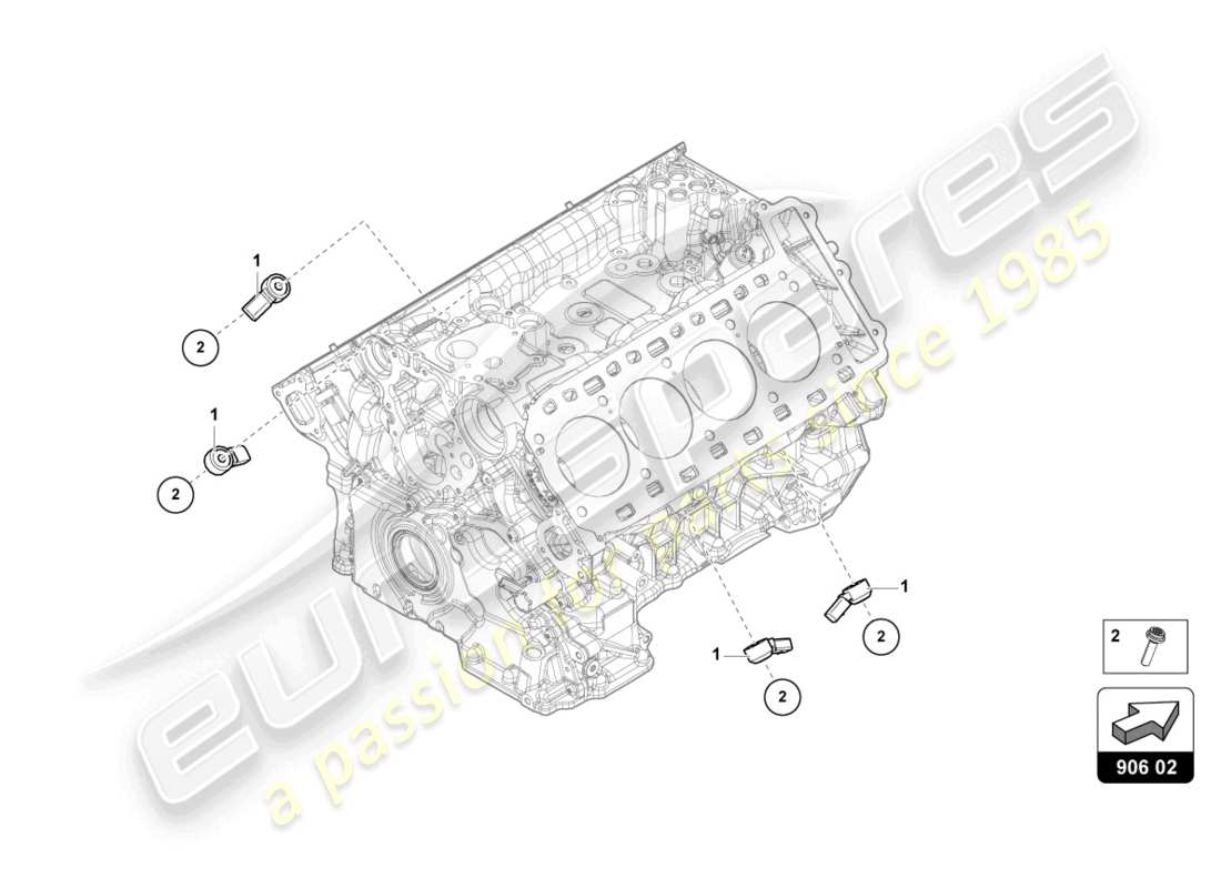 VIEW PARTS DIAGRAMS FROM THE LAMBORGHINI URUS PARTS CATALOGUE a part diagram from the lamborghini urus parts catalogue
