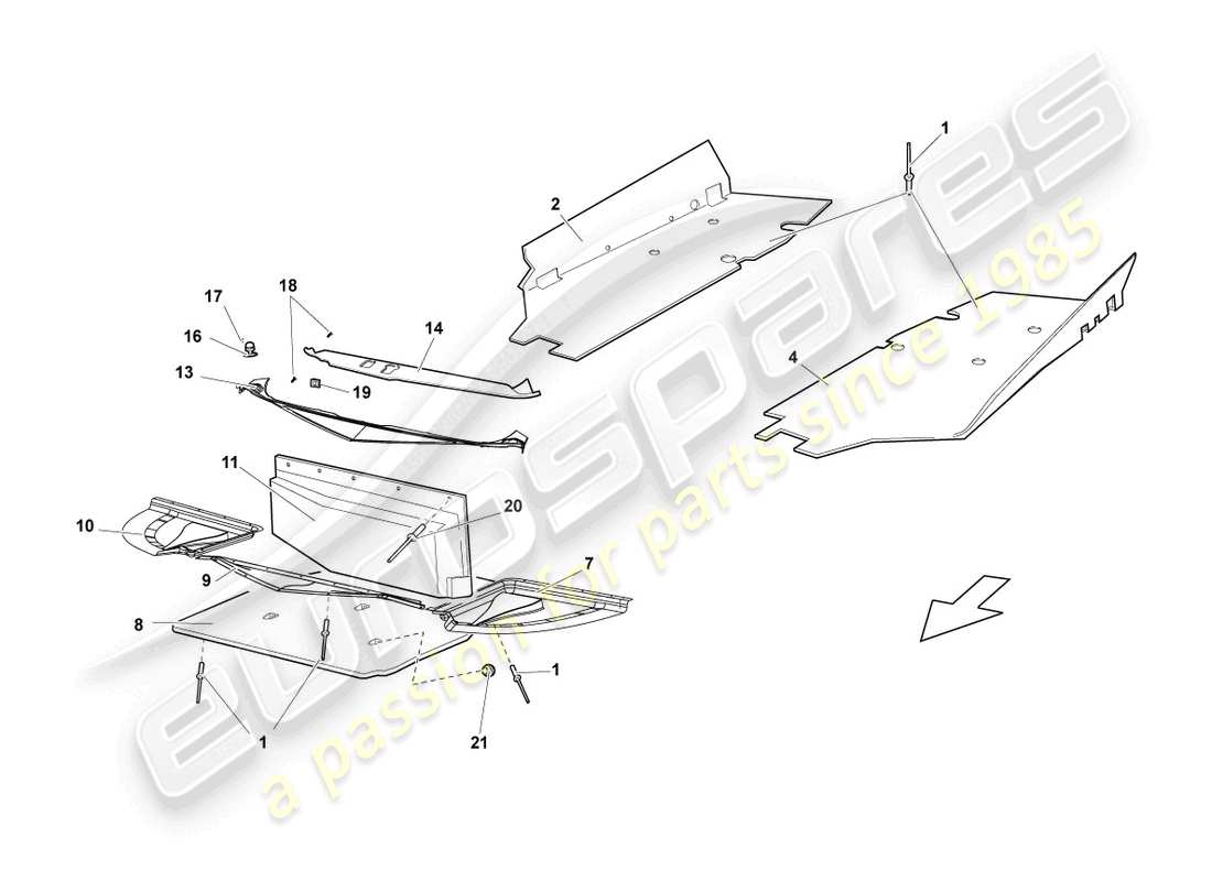 part diagram containing part number 410825205b