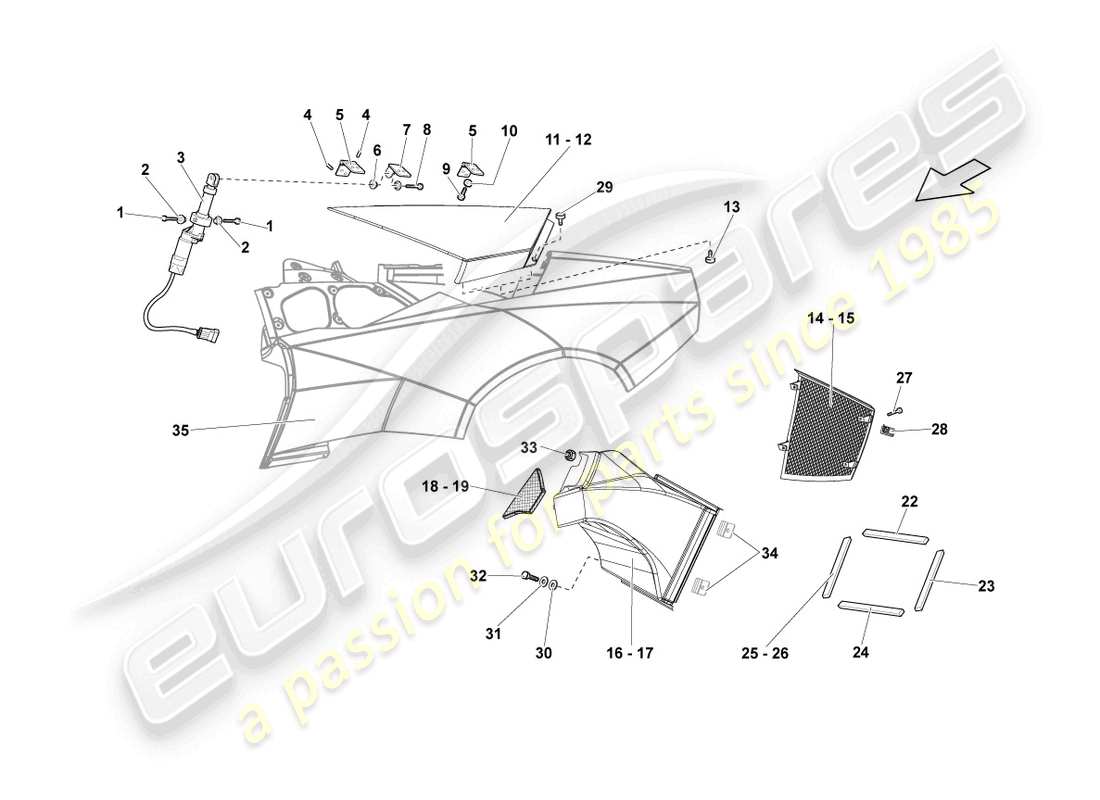 part diagram containing part number 417121556