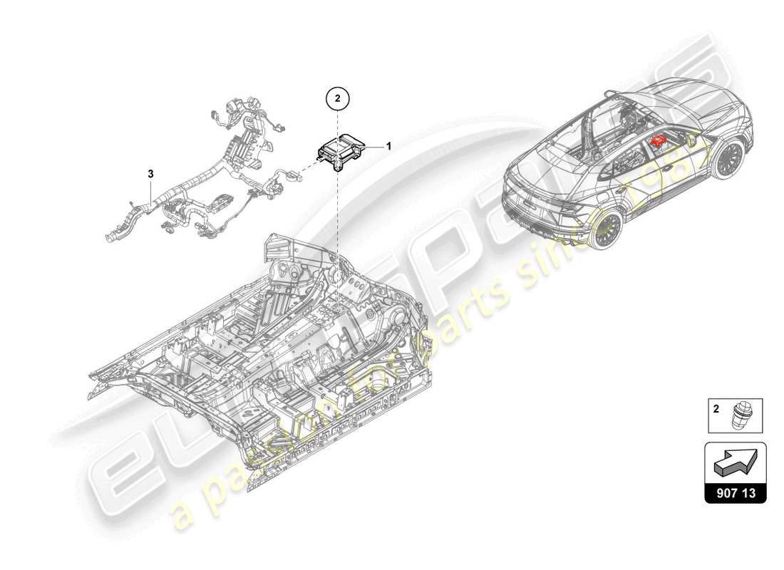 part diagram containing part number 4m8907777cc