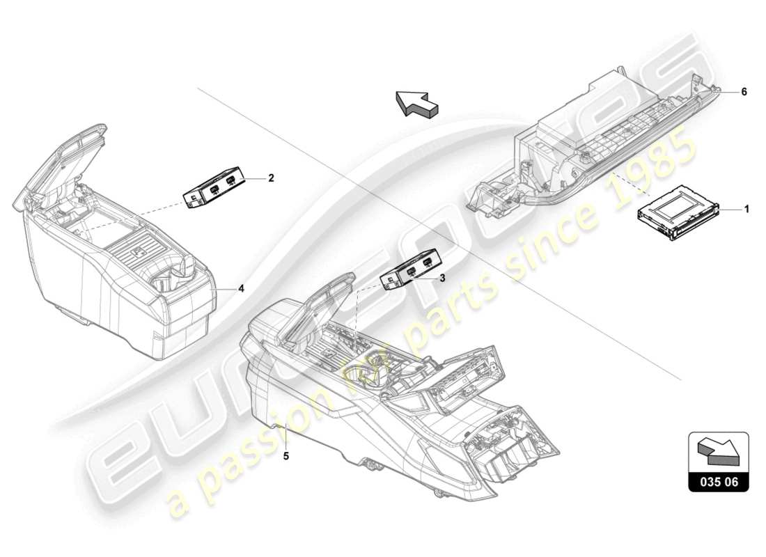 part diagram containing part number 4n0035123a