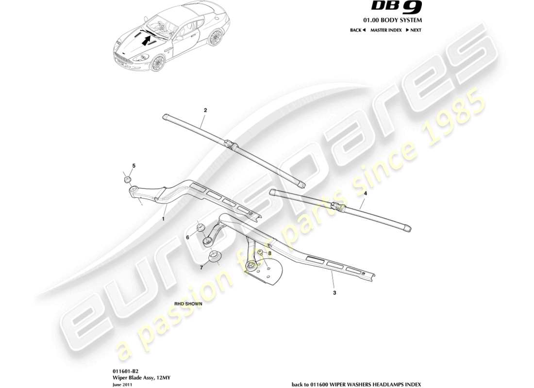 part diagram containing part number cg43-17527-ca