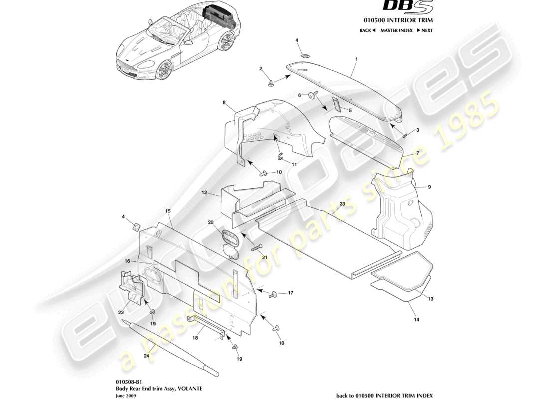 part diagram containing part number 4g43-3678aa-aa