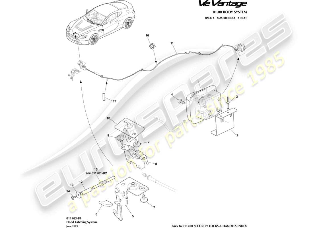 part diagram containing part number 1x43-16700-ad