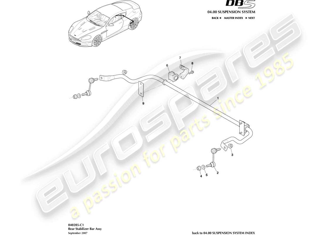 part diagram containing part number 8d33-4a037-aa