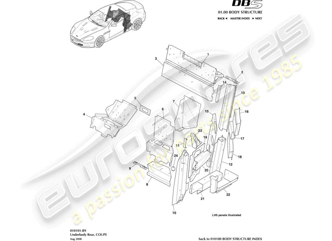 part diagram containing part number 8g43-c24313-aa