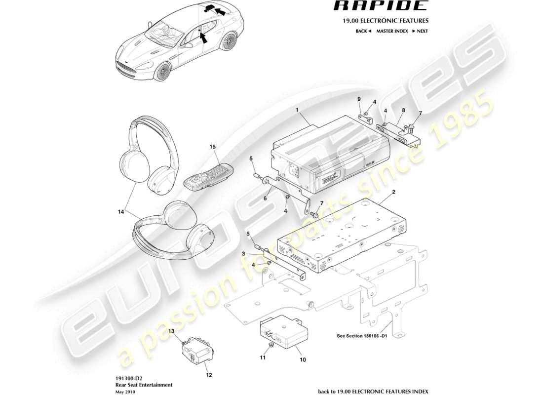 part diagram containing part number fd43-19c057-aa