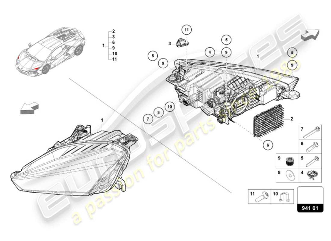 part diagram containing part number n10554008