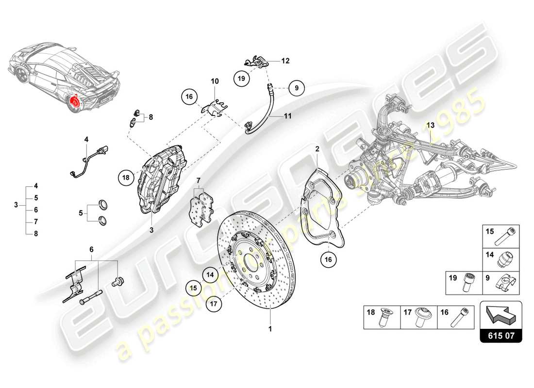 part diagram containing part number 4t3615406aa