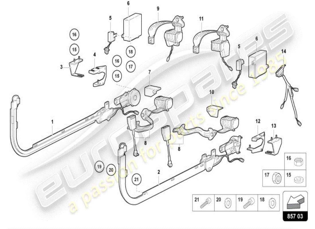 part diagram containing part number 008700524