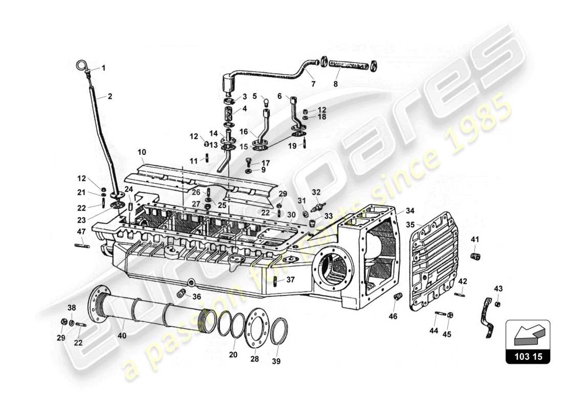 part diagram containing part number 001829020