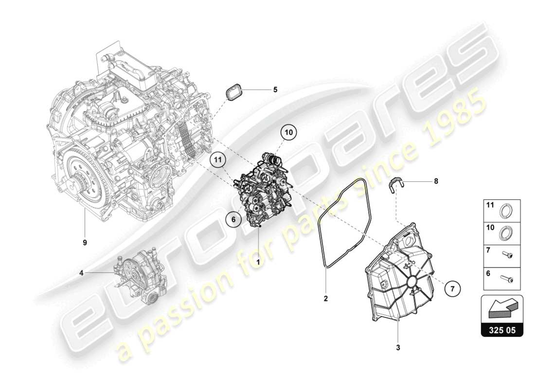 lamborghini sterrato (2024) mechatronic with software parts diagram