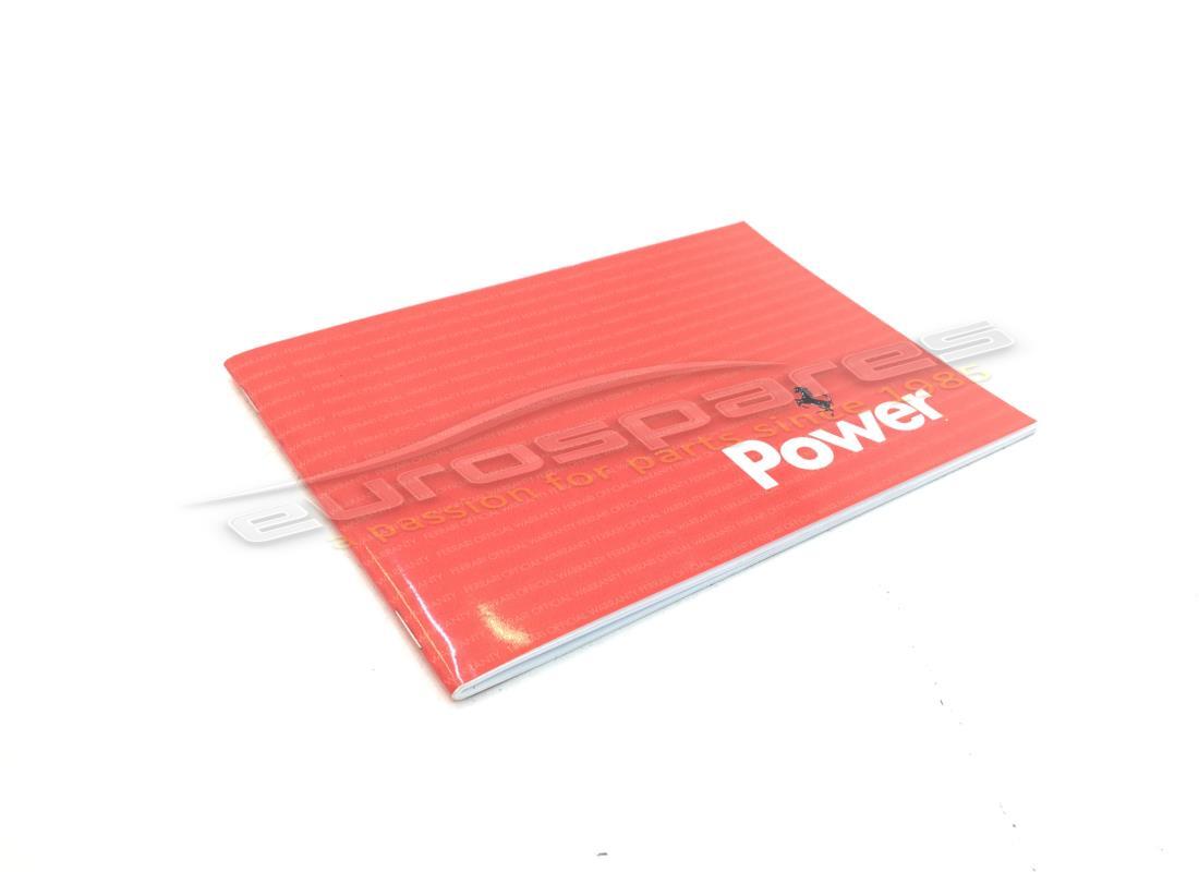new ferrari power warranty booklet. part number 95990472 (1)