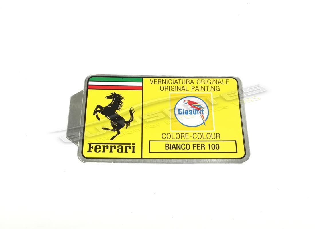 new ferrari glasurit paint tag. part number mc36153 (1)