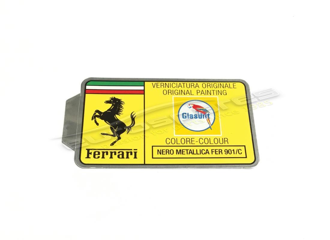 new ferrari glasurit paint tag. part number mc361518 (1)