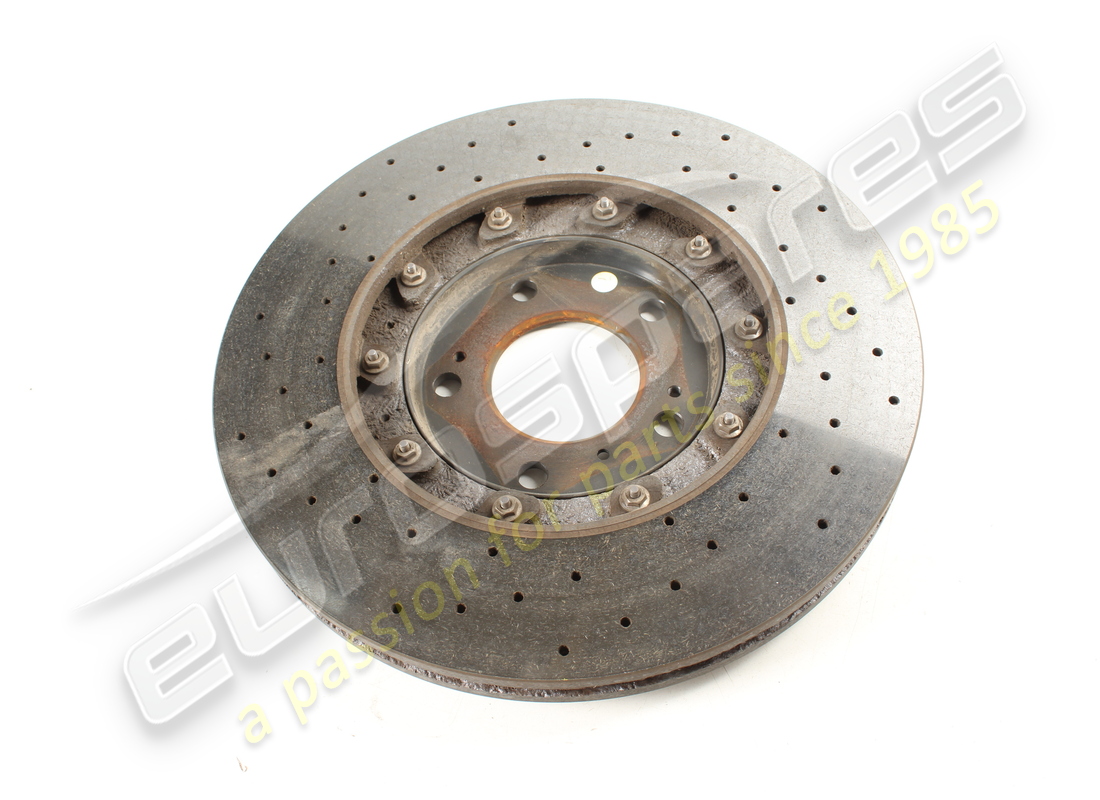used lamborghini right rear brake disc. part number 4m0615602a (2)