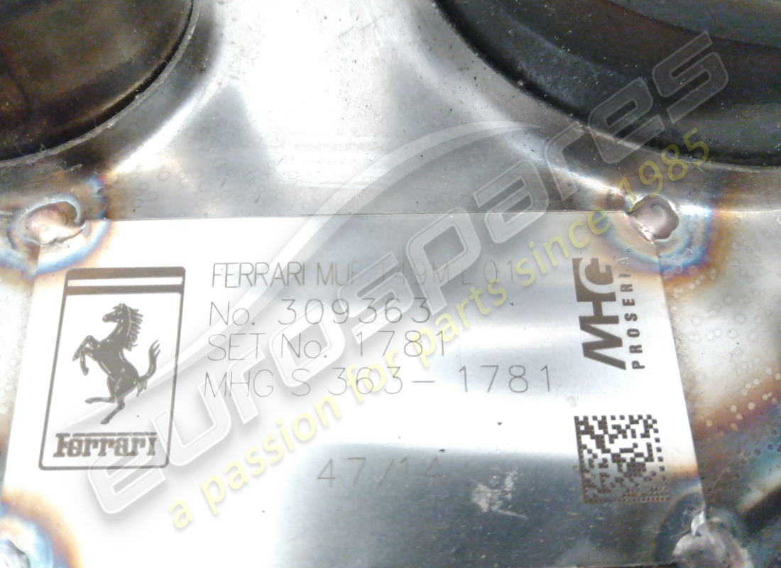 new ferrari rear lh silencer. part number 309363 (4)