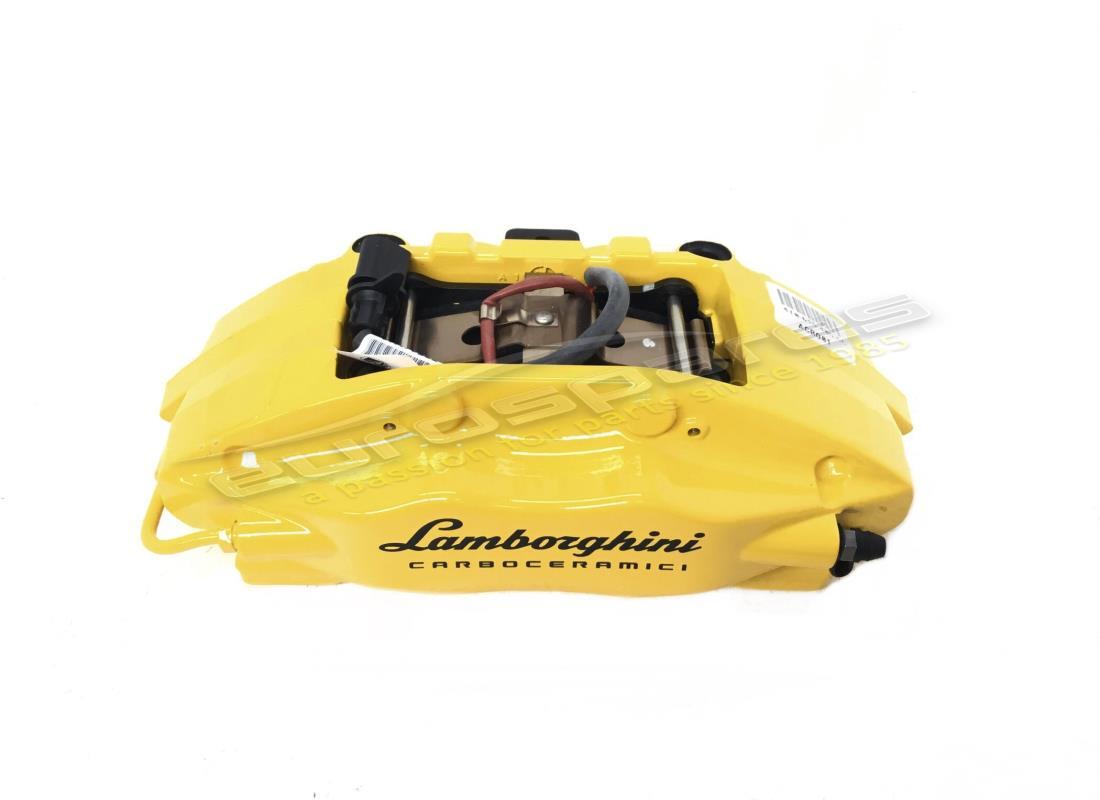 new lamborghini rear caliper in yellow. part number 4t0615405cc (1)