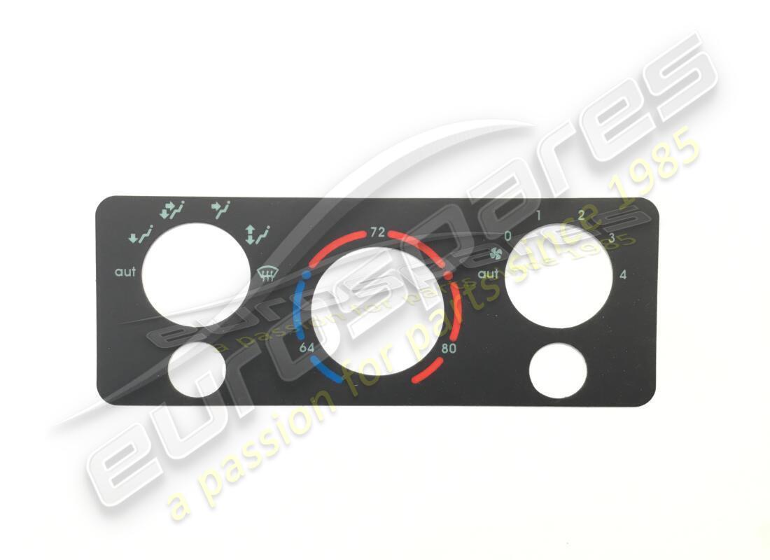 NEW Eurospares 550 A/C DASH CONTROL UNIT FASCIA STICKER (FARENHEIT) . PART NUMBER 64794200A (1)