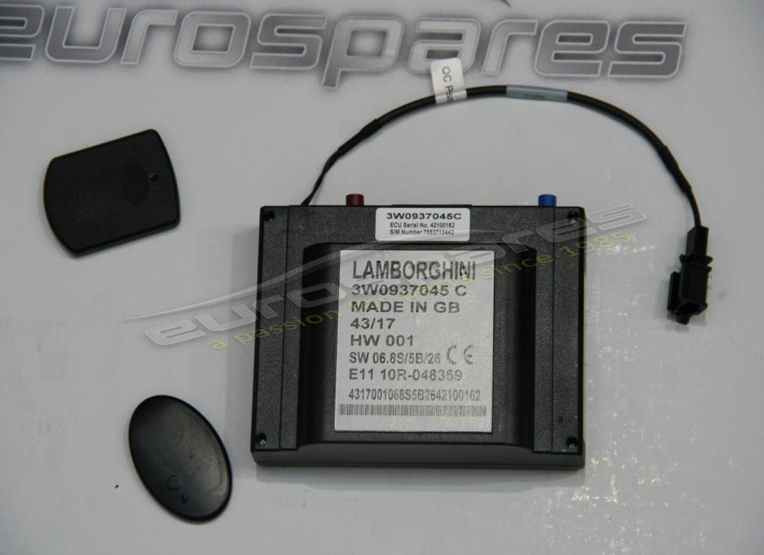 USED Lamborghini CONTROL UNIT,ALARMTRACKER CNTRL MODL . PART NUMBER 3W0937045C (1)