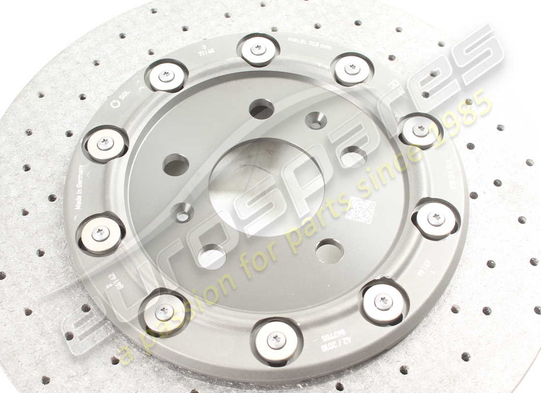 new lamborghini brake disc ceramic ccp. part number 420615602f (3)