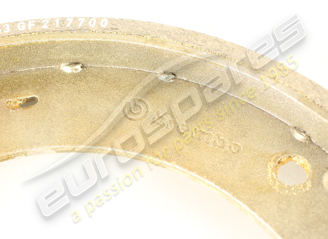 new maserati hand brake shoe with lining. part number 248418 (2)