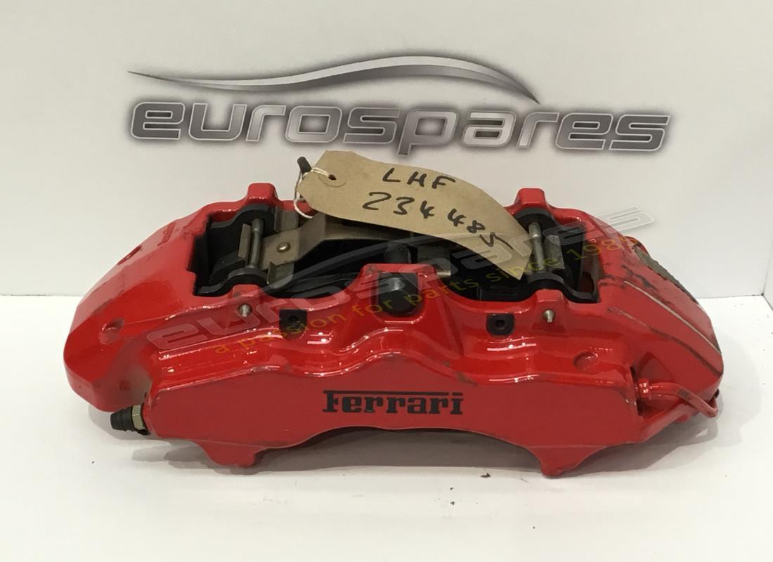 used ferrari lh front caliper unit with pads. part number 234485 (1)