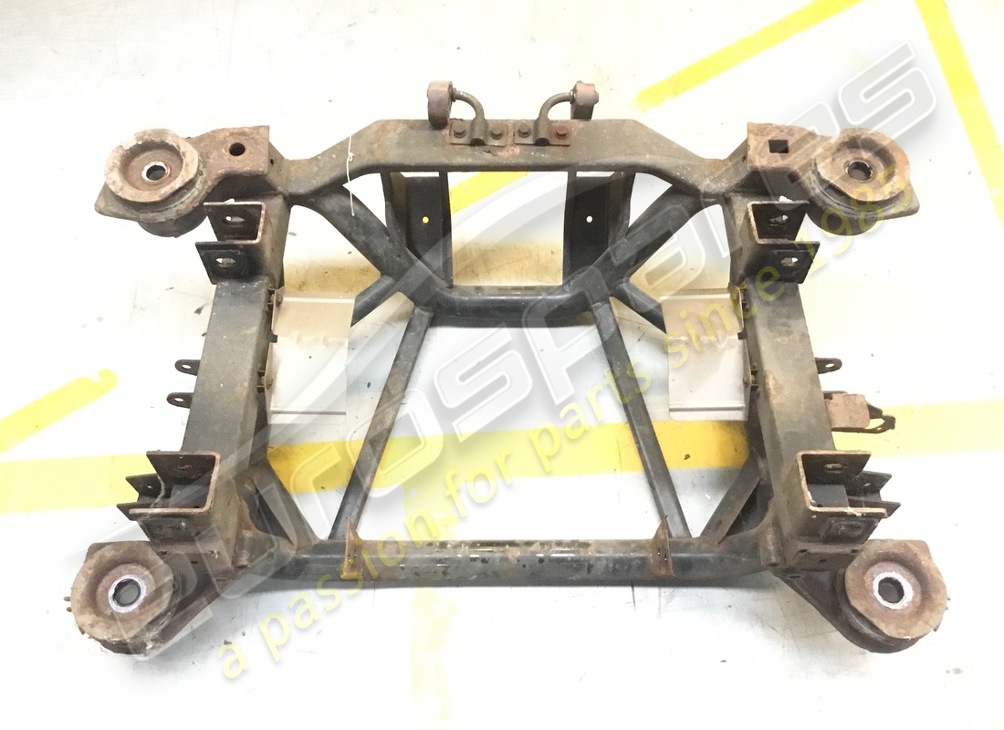 used maserati rear frame assembly. part number 208591 (6)