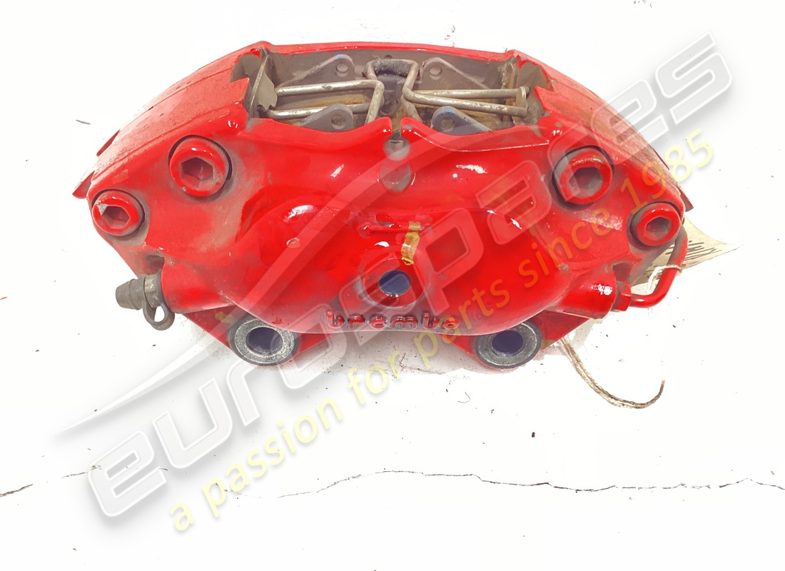 used maserati rear brake caliper dx (red). part number 200053 (2)