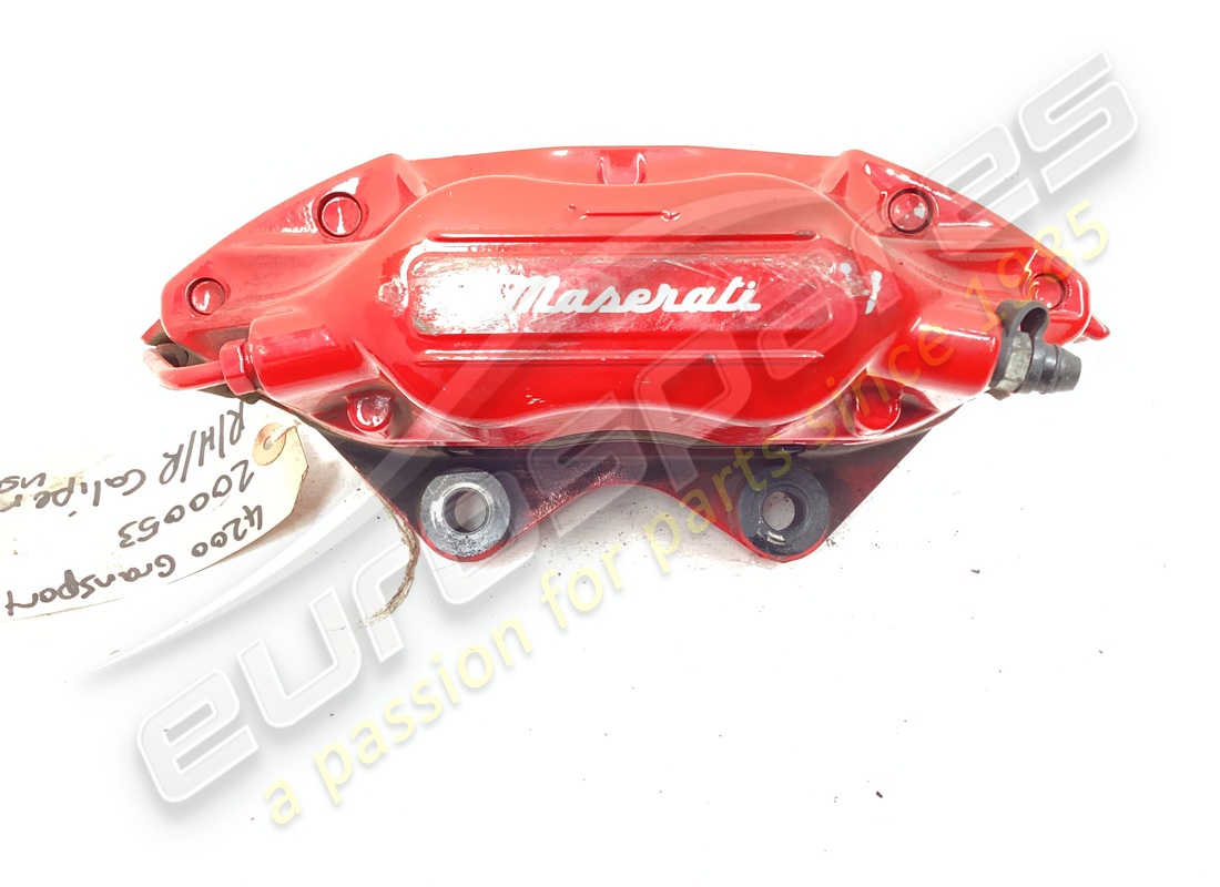 USED Maserati REAR BRAKE CALIPER DX (RED) . PART NUMBER 200053 (1)