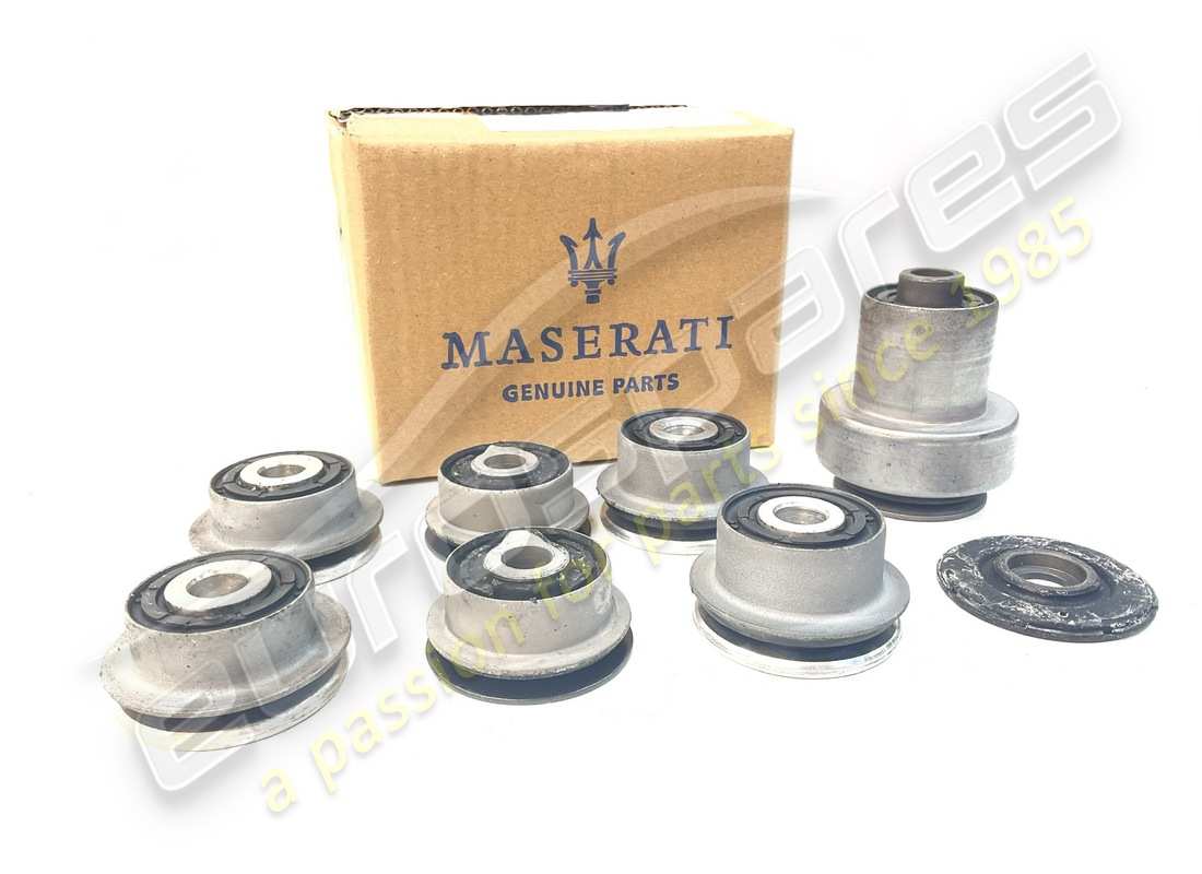 NEW Maserati FRONT SUSPENSION SILENTBLOC KIT . PART NUMBER 980139889 (1)