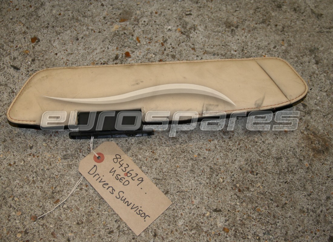 USED Ferrari RH SUN VISOR . PART NUMBER 843629.. (1)