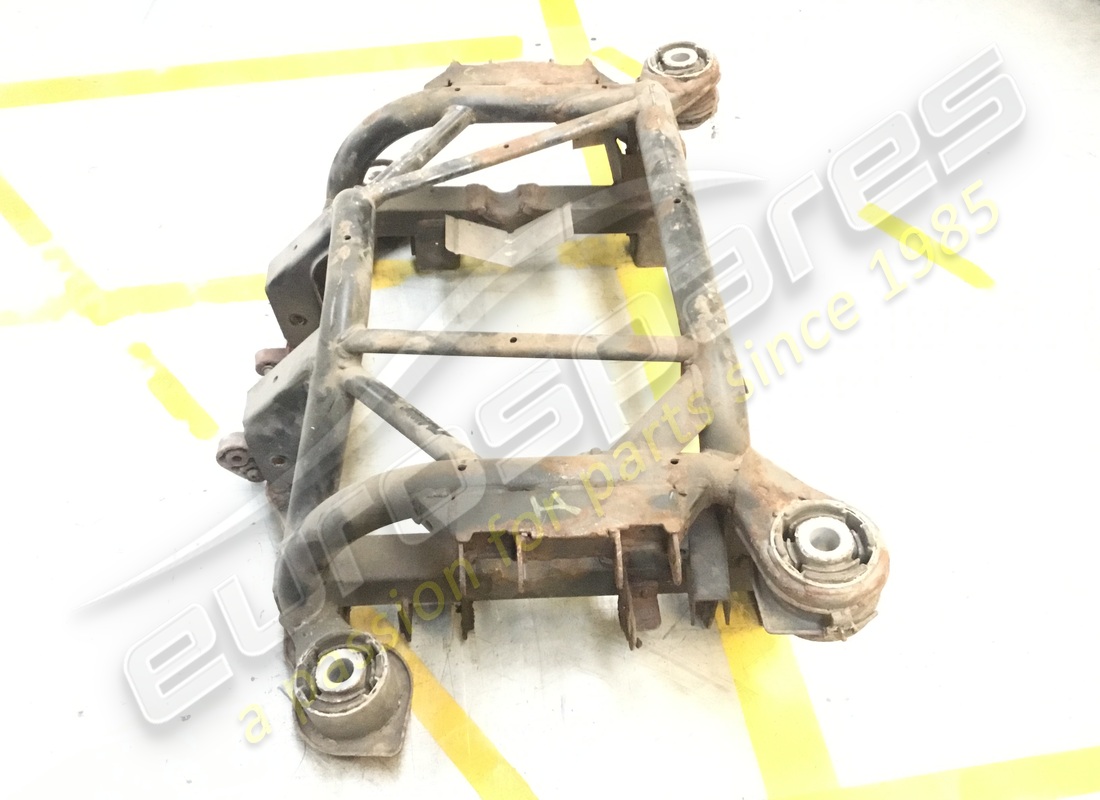used maserati rear frame assembly. part number 208591 (3)