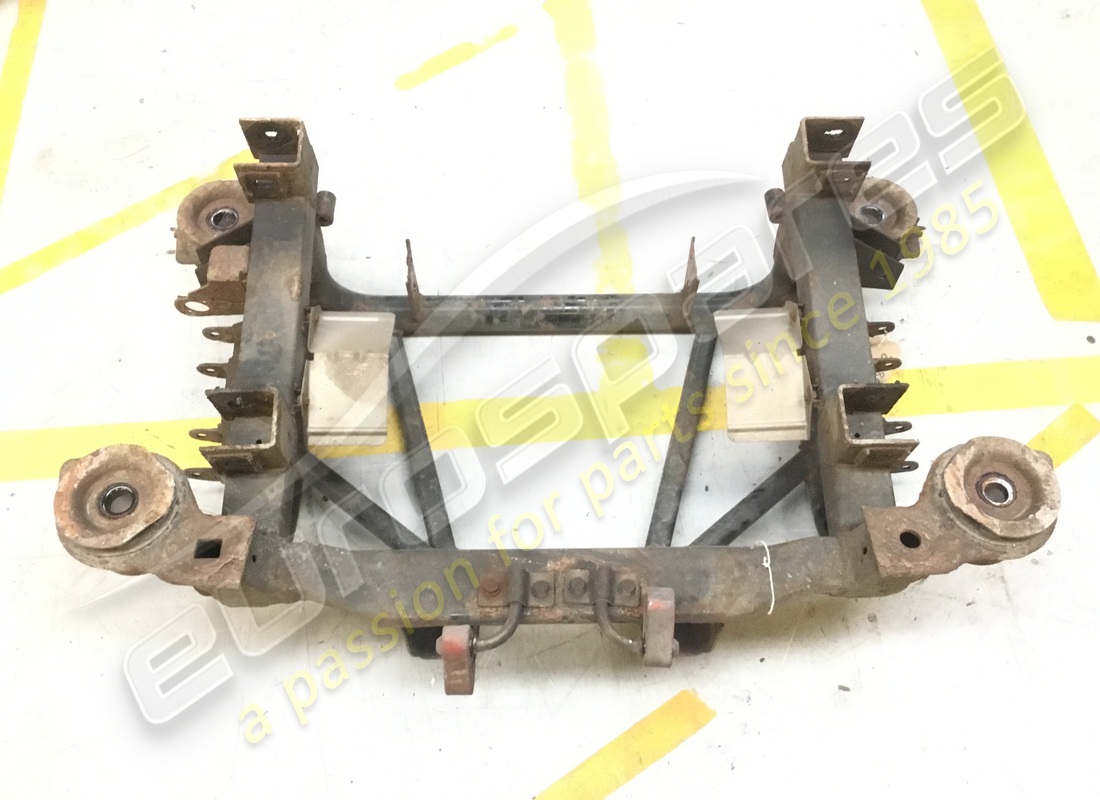 used maserati rear frame assembly. part number 208591 (5)