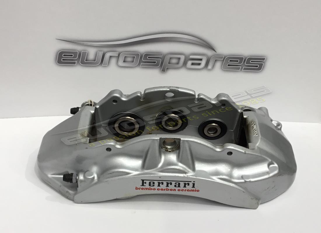 used ferrari front lh caliper with pads. part number 297306 (1)