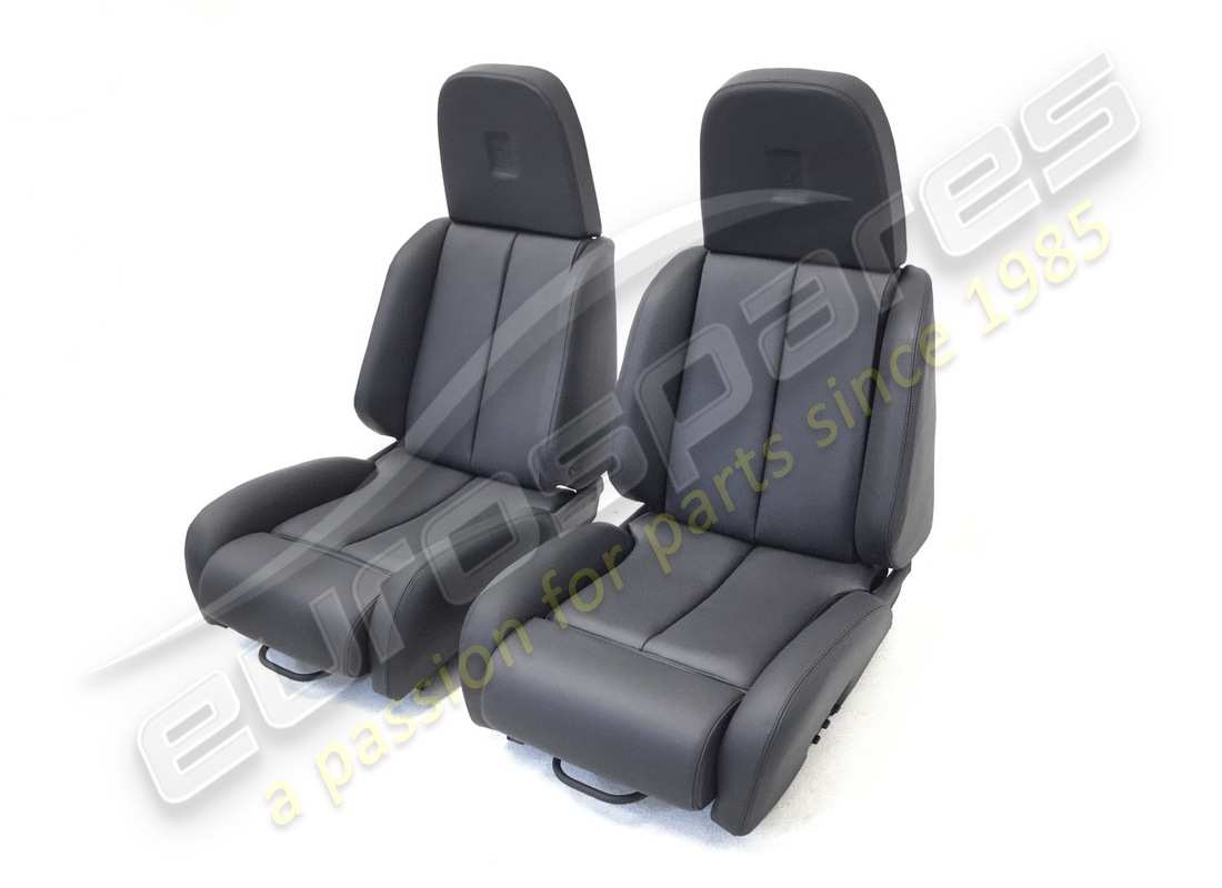 reconditioned eurospares pair black seats (testarossa). part number eap1227215 (2)