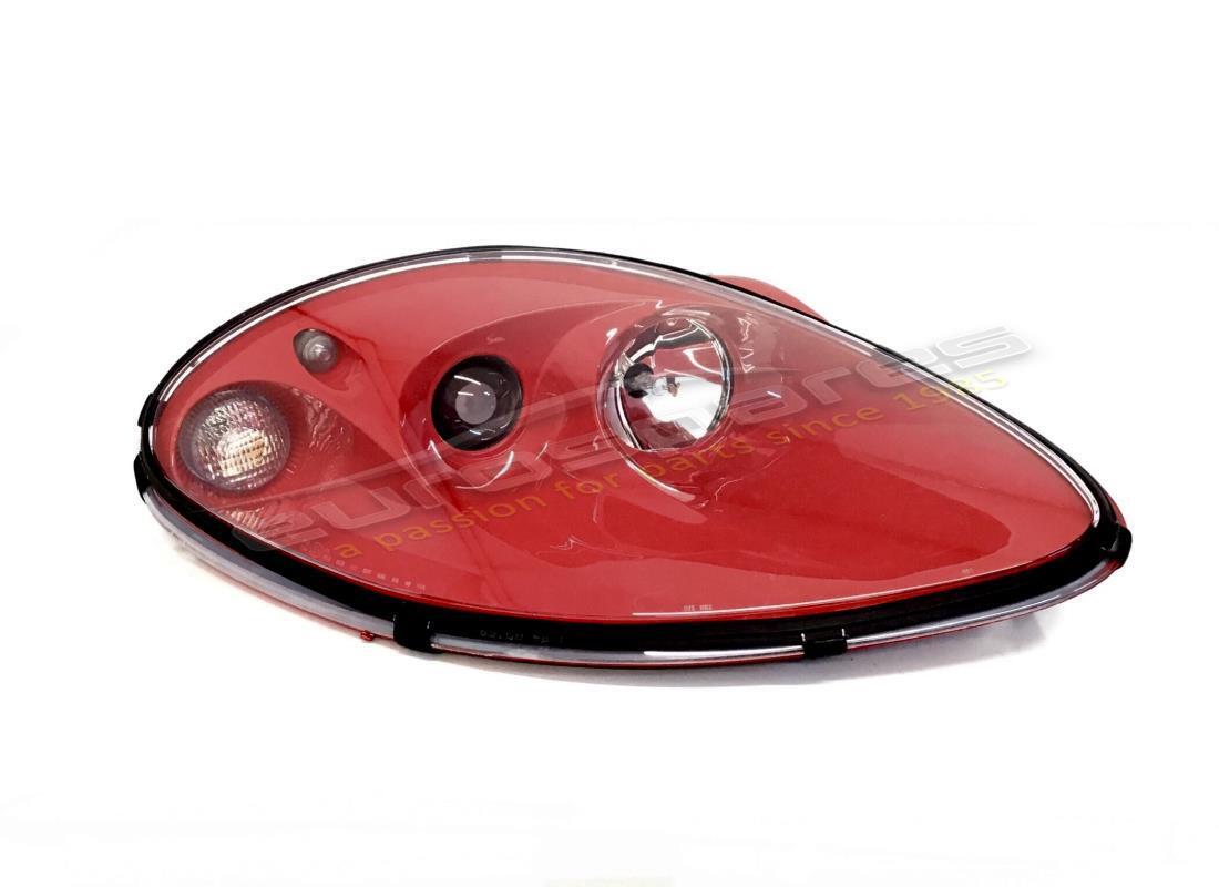 new ferrari r.h front headlamp rosso corsa red (lhd - non xenon). part number 72000369 (1)