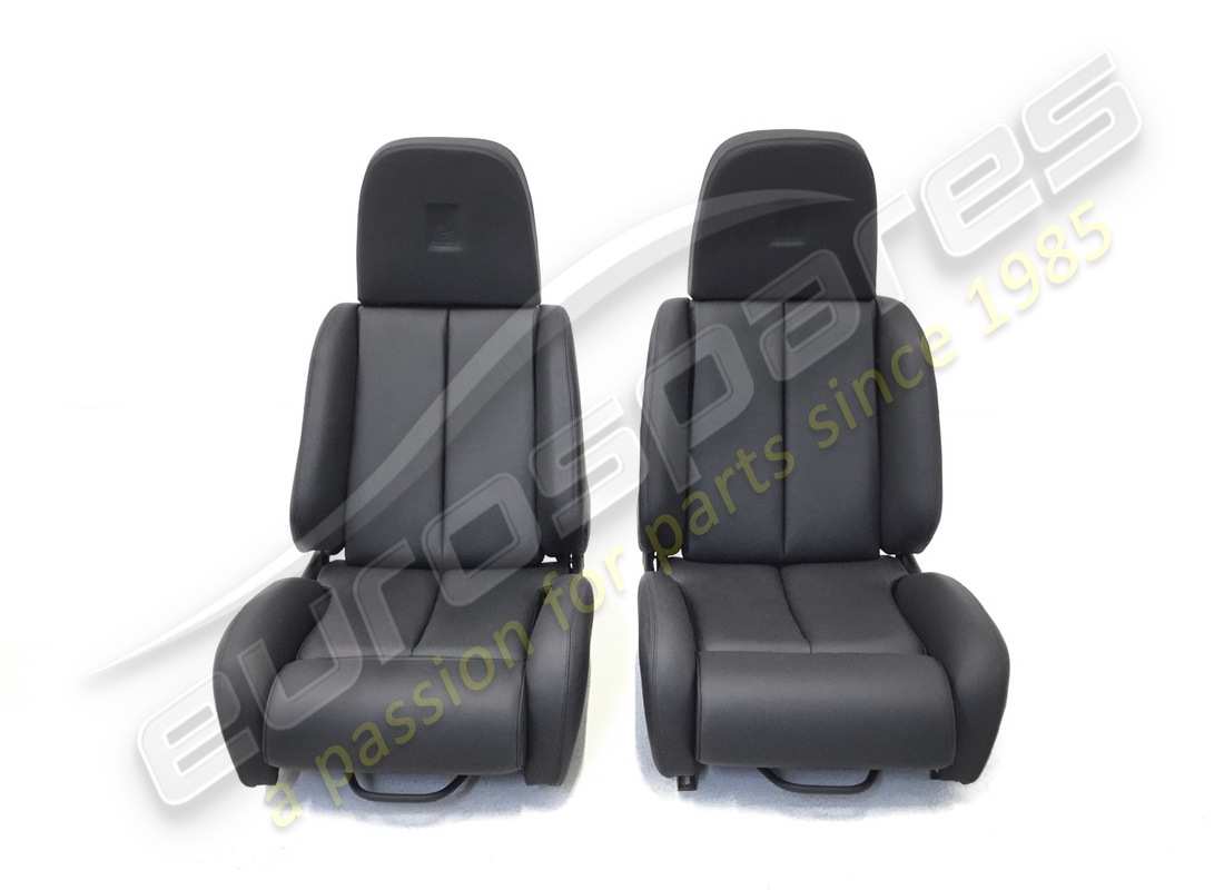 reconditioned eurospares pair black seats (testarossa). part number eap1227215 (1)