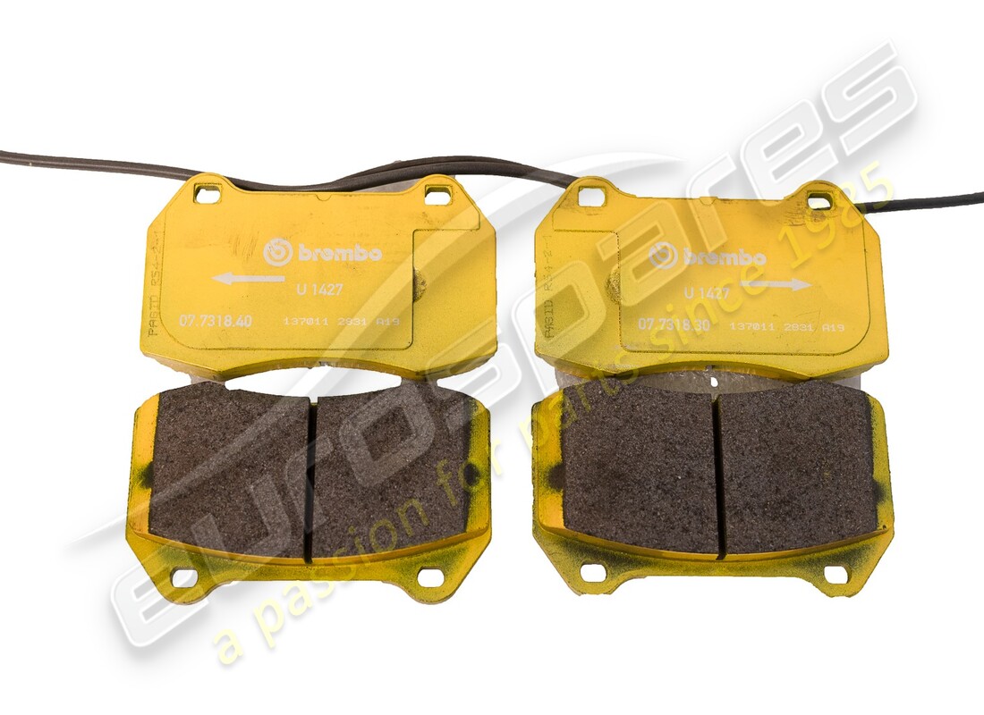new ferrari pads set for front calipers (brembo). part number 70000924 (1)