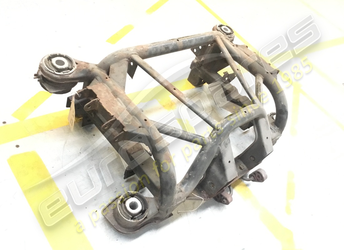 used maserati rear frame assembly. part number 208591 (2)