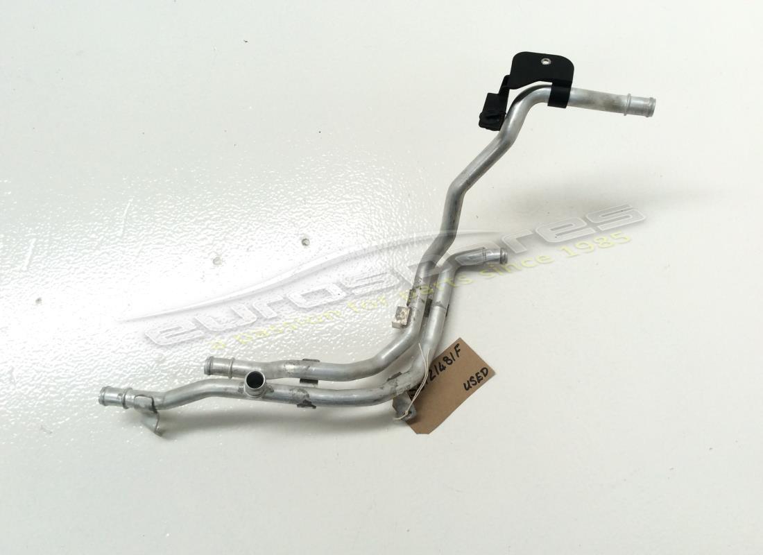 used lamborghini coolant pipe atf ruecklauf. part number 4s0121481f (1)