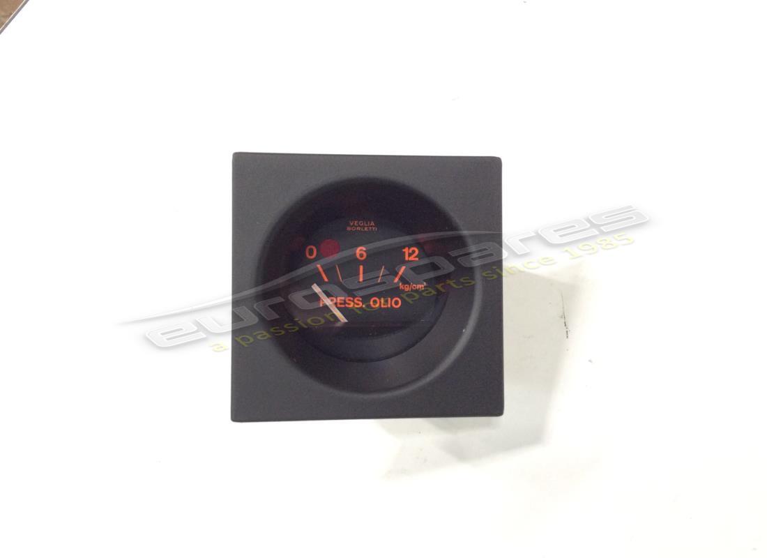 new ferrari oil pressure gauge orange face gs. part number 126308 (1)