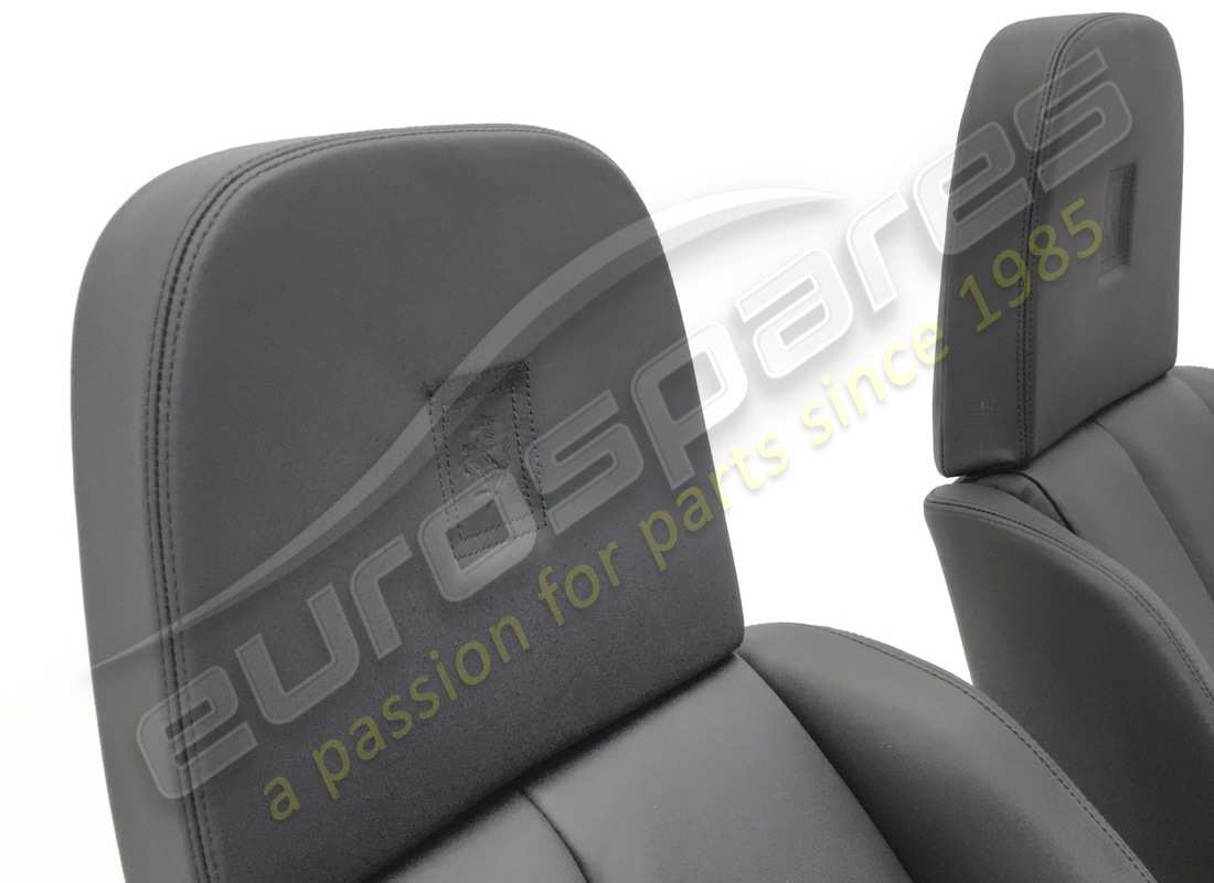 reconditioned eurospares pair black seats (testarossa). part number eap1227215 (6)