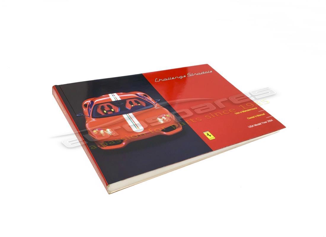 new ferrari owner manual. part number 68066400 (1)