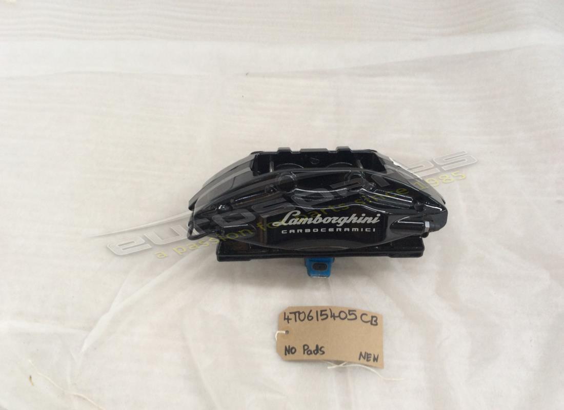 new (other) lamborghini rear caliper in black. part number 4t0615405cb (1)