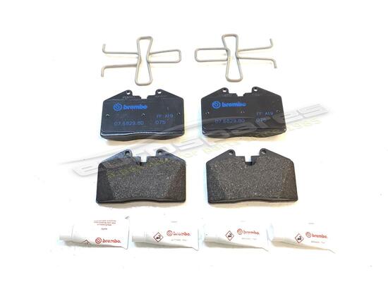 new maserati rear brake pads part number 673010317