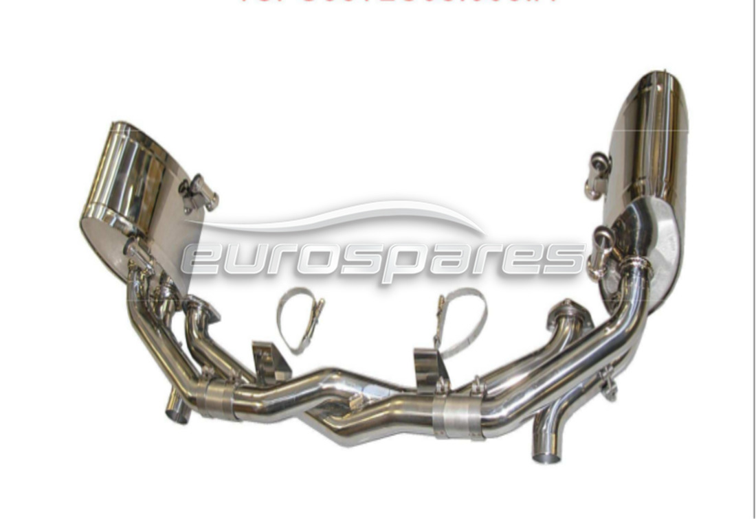 new tubi 997.2 carrera & carrera s side and central mufflers kit. part number tspo9972c08003a (1)