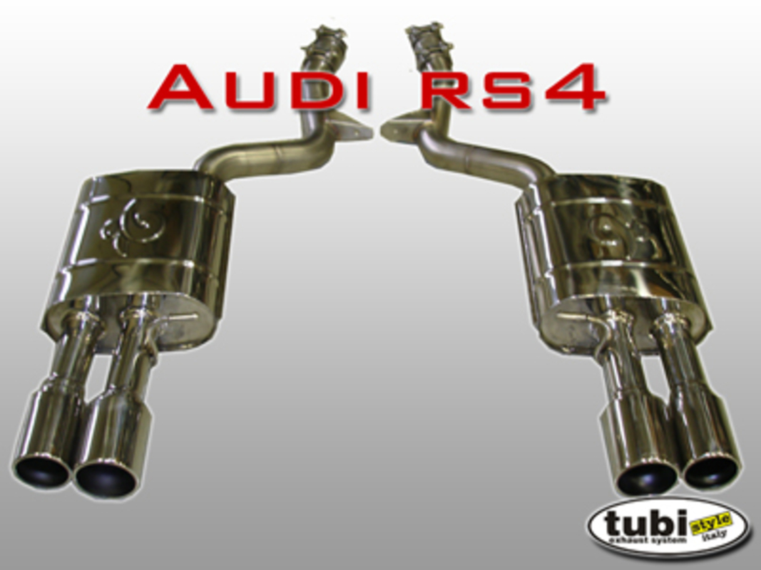 new tubi audi rs4 exhaust. part number tsaurs4c07003a (1)