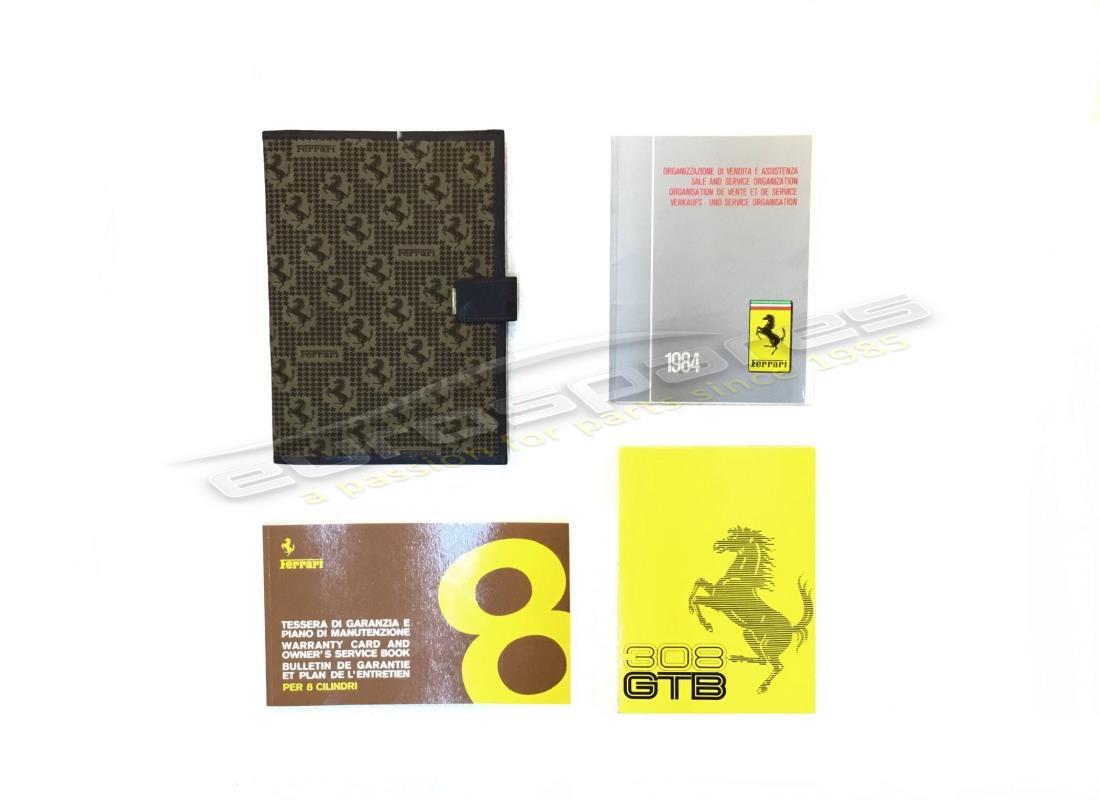 used ferrari original pouch & book pack. part number 959919000 (1)